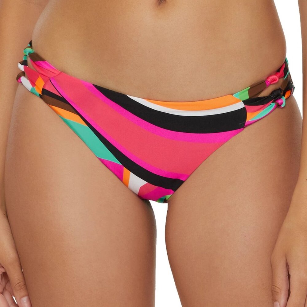 NWT Trina Turk Swoop Reversible Tankini Top & Knotted Bottom Set - Picture 5 of 9